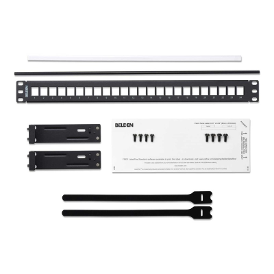 پچ پنل Belden  Patch Panel CAT6 UTP – 24 Port